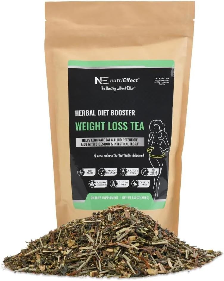 nutriEffect شاي الأعشاب لفقدان الوزن من نوتريإيفكت - دعم التخلص من السموم والهضم، تخفيف الانتفاخ، مكونات طبيعية - Image 1